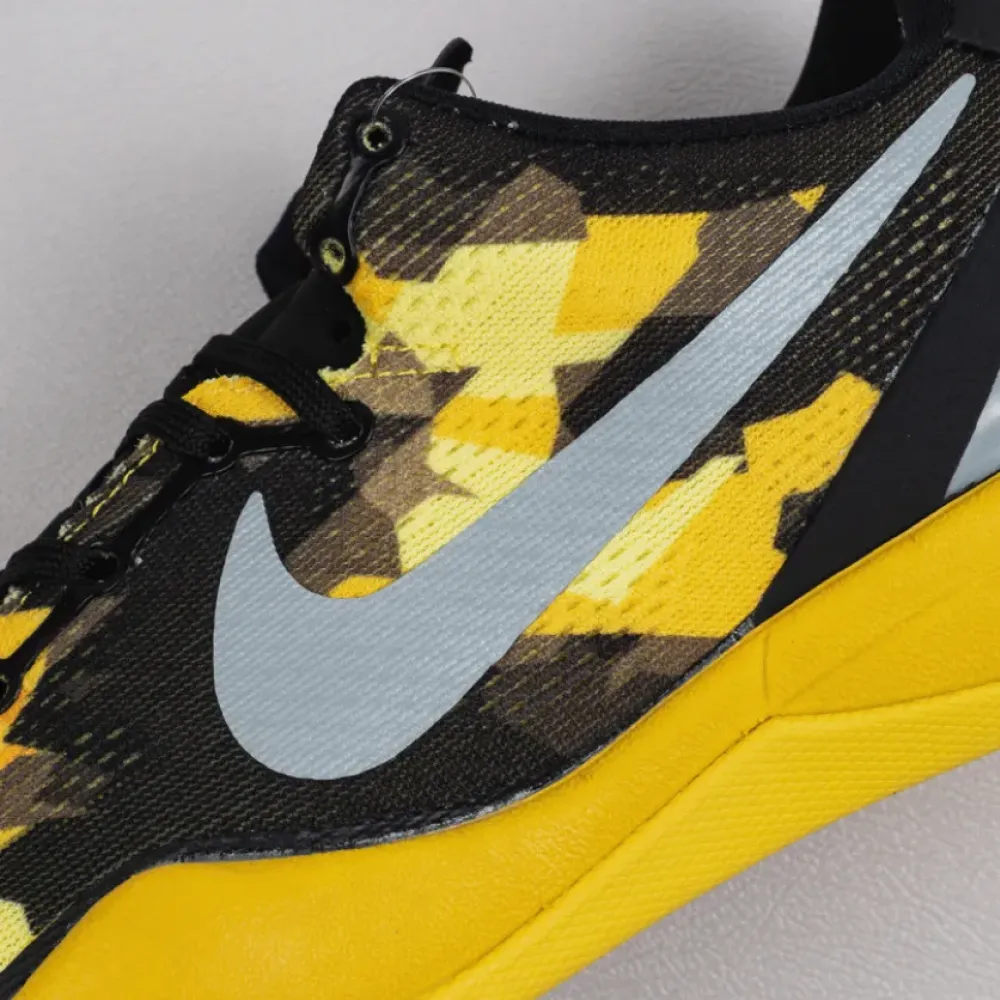 Nike Kobe 8 System Black/Grey-Vivid Sulfur-Electric  555035-001