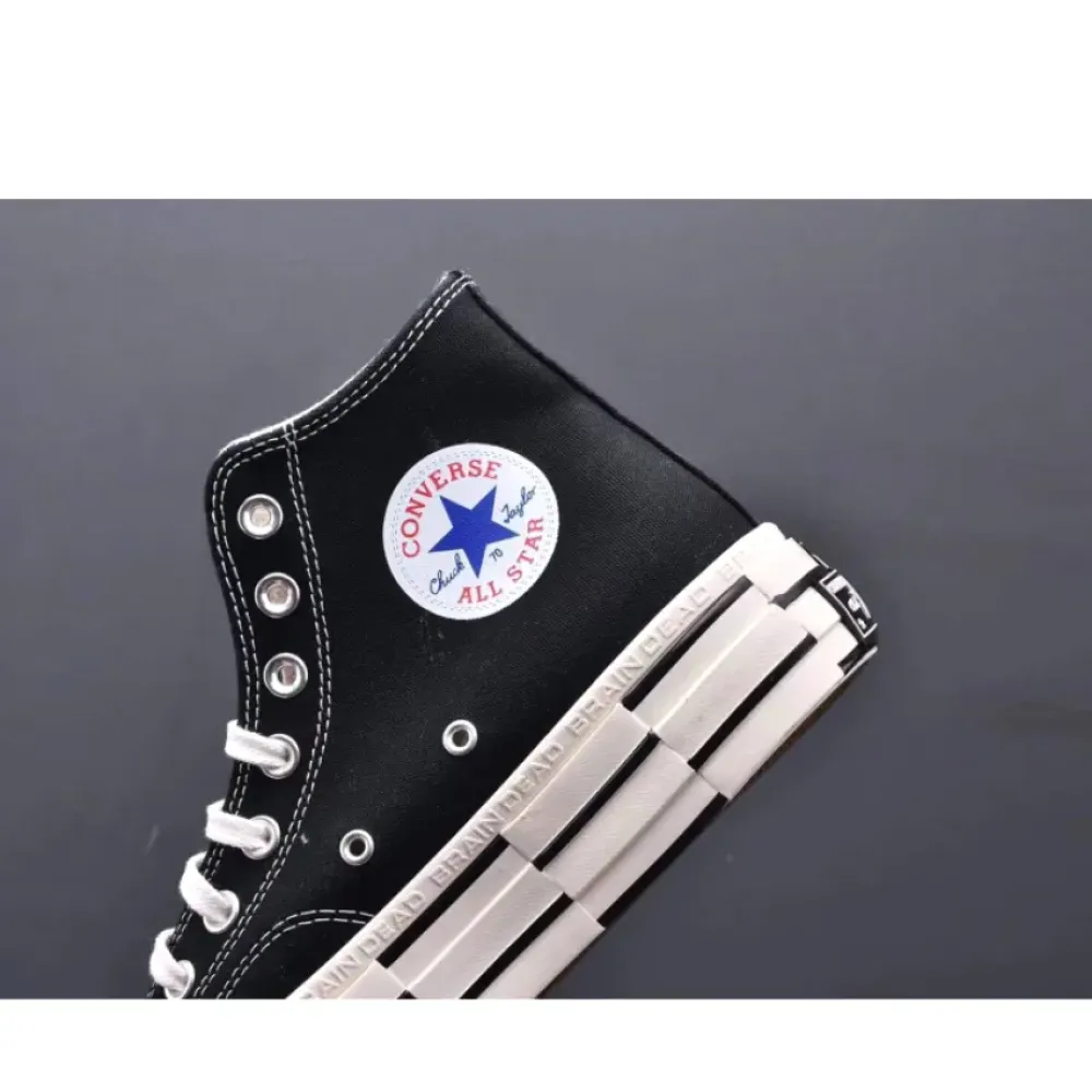 Brain Dead x Converse Chuck 70 High Black  170549C