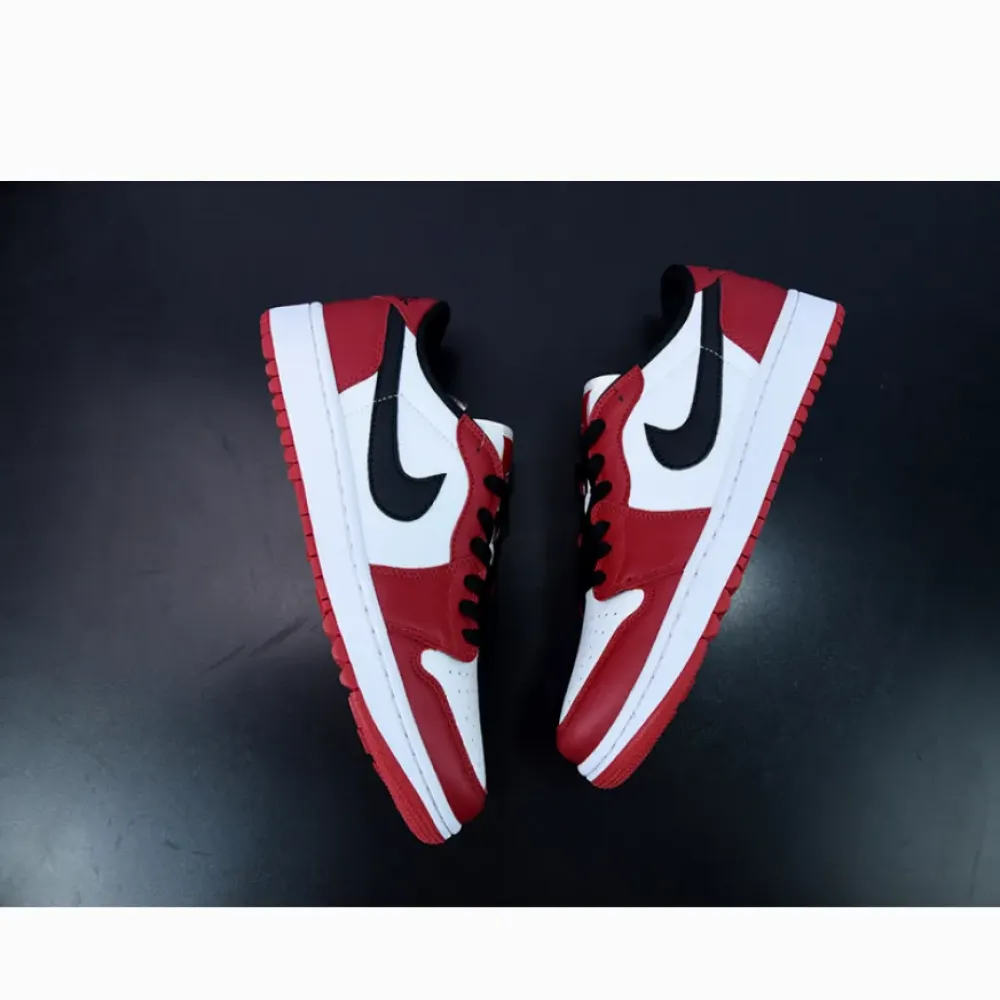 Air Jordan 1 Low Golf “Chicago” Varsity Red/Black-White  DD9315-600
