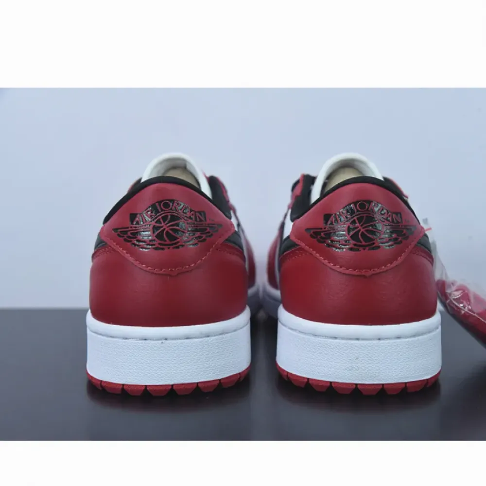 Air Jordan 1 Low Golf “Chicago” Varsity Red/Black-White  DD9315-600