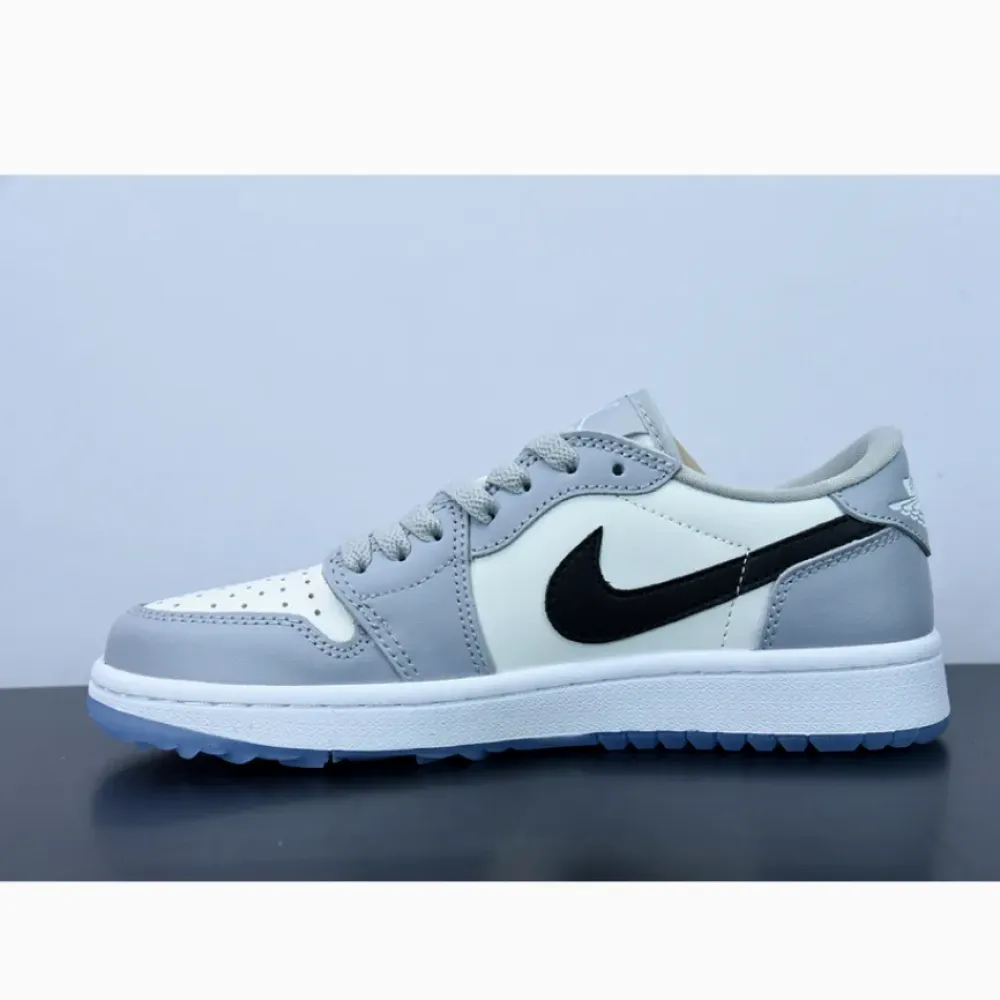 Air Jordan 1 Low Golf Wolf Grey/Black-Photon Dust-White  DD9315-002