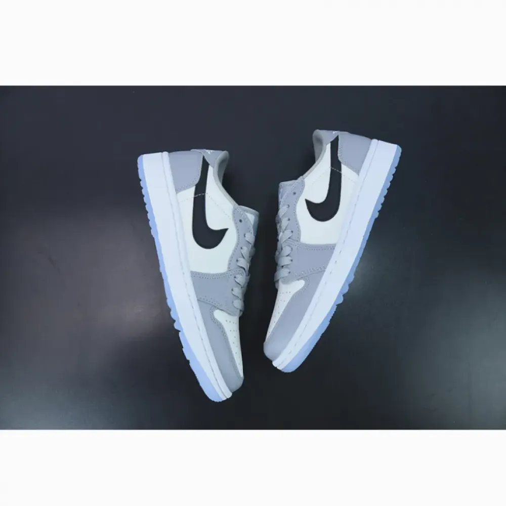 Air Jordan 1 Low Golf Wolf Grey/Black-Photon Dust-White  DD9315-002