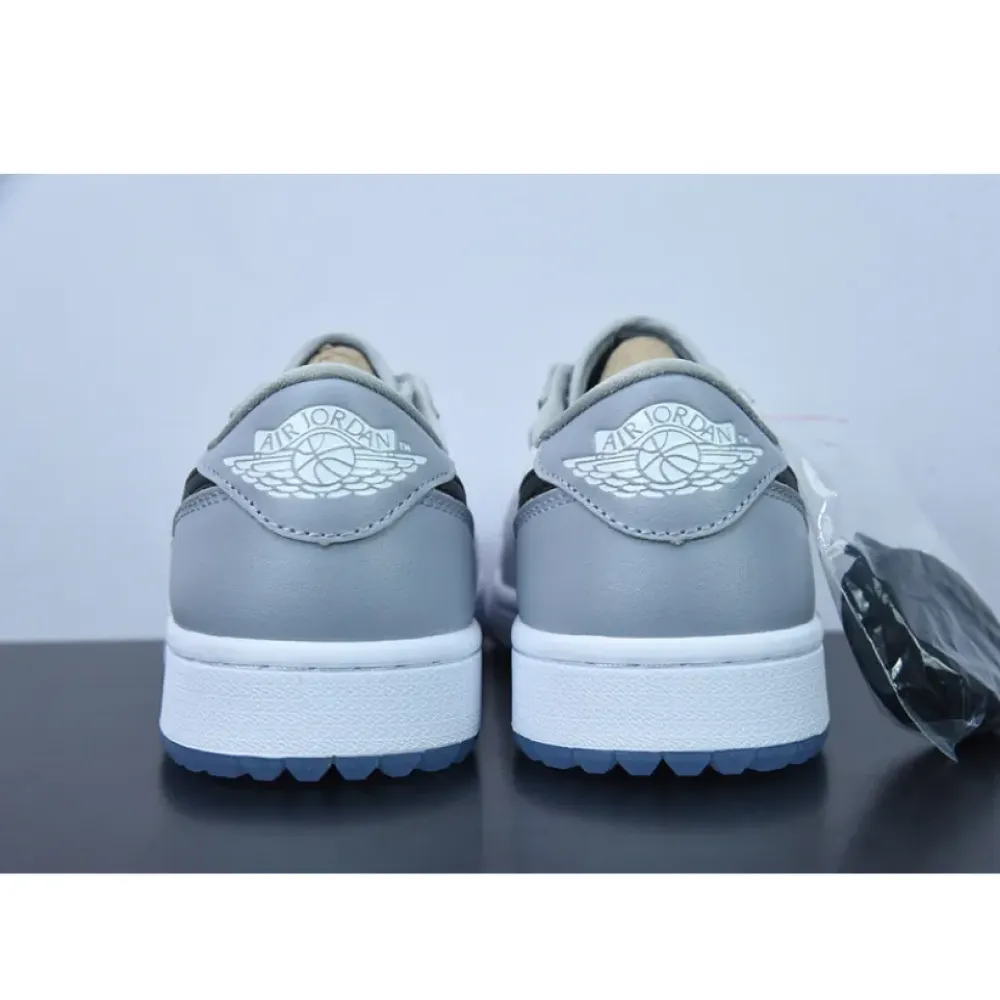 Air Jordan 1 Low Golf Wolf Grey/Black-Photon Dust-White  DD9315-002
