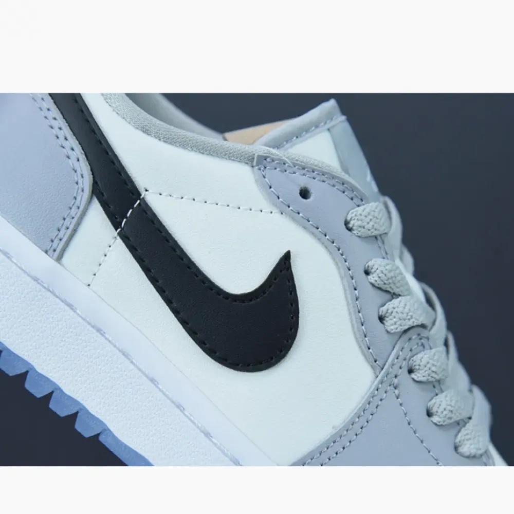 Air Jordan 1 Low Golf Wolf Grey/Black-Photon Dust-White  DD9315-002