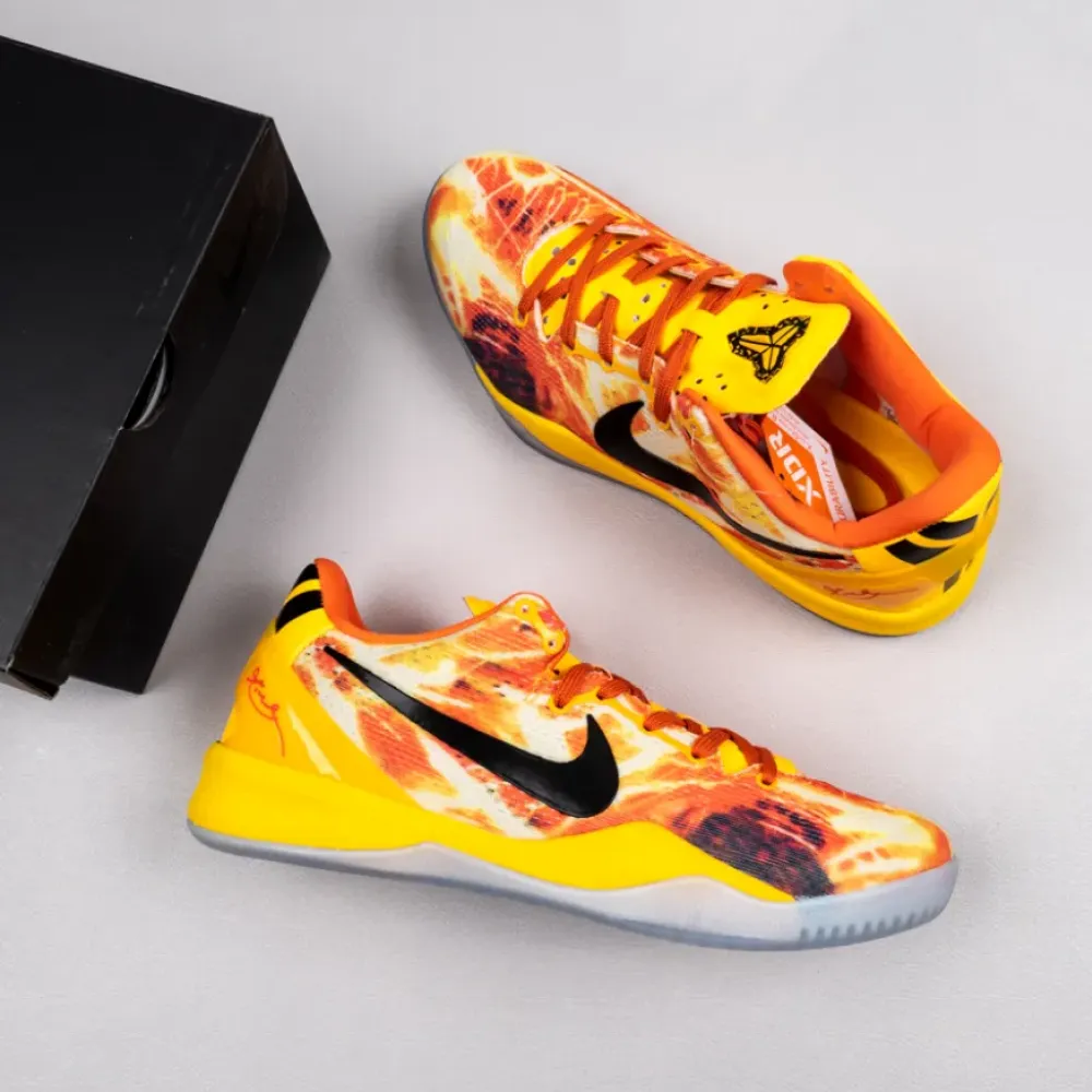 Nike Kobe 8 ‘Shanghai Fireworks’ Laser Orange  555035-800