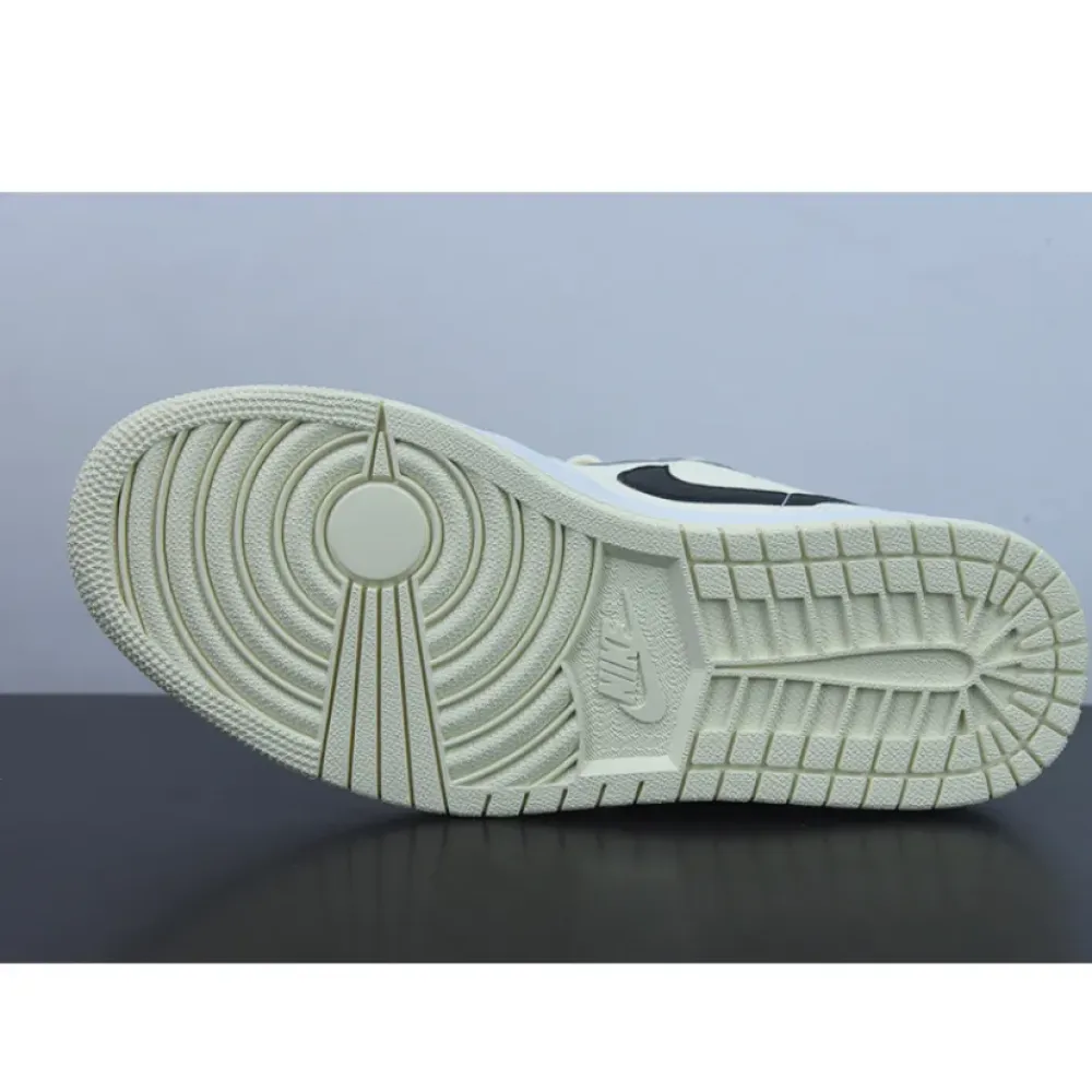 Air Jordan 1 Low Coconut Milk/Black-White  DC0774-121