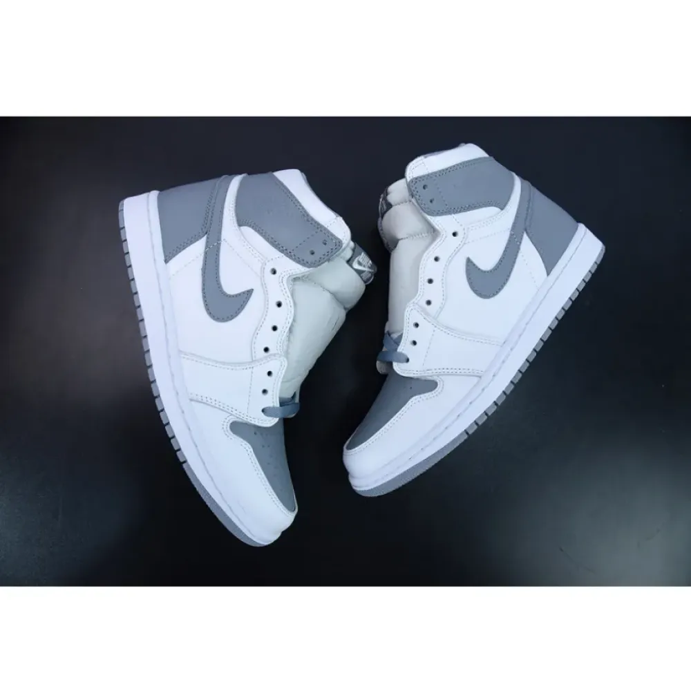 Air Jordan 1 Retro High OG Stealth White  555088-037