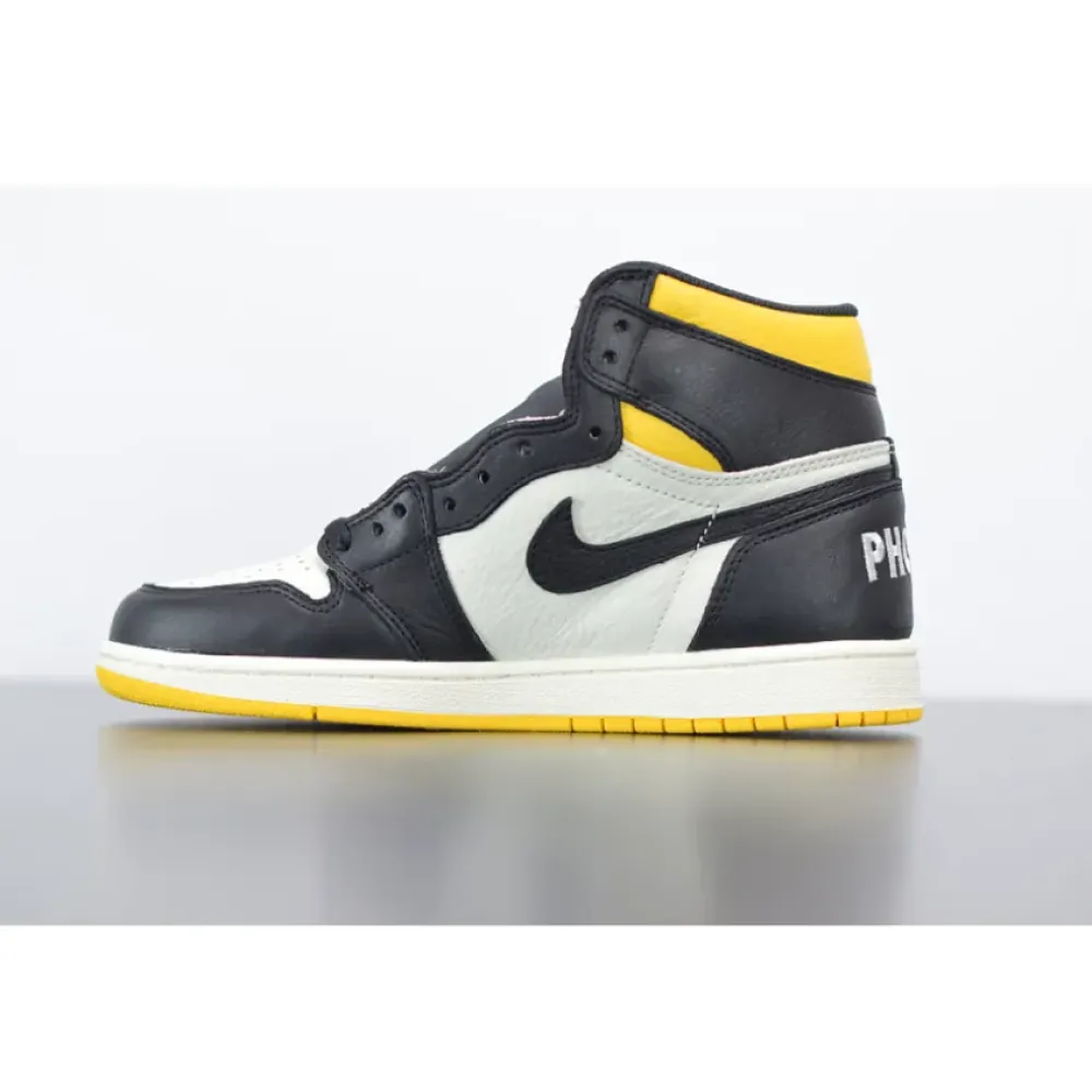 Air Jordan 1 Retro High OG NRG “Not For Resale” Sail/Black-Varsity Maize 861428-107