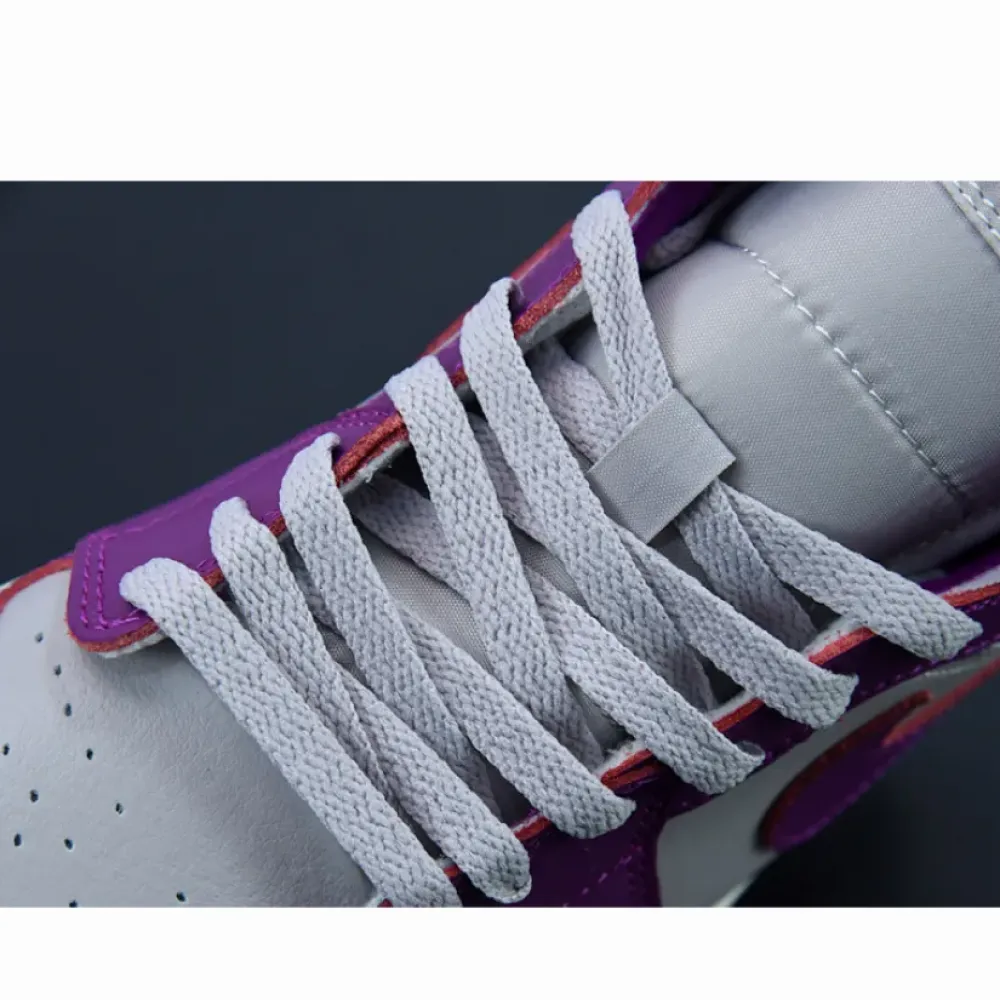 Air Jordan 1 Mid Magenta/Light Grey/White  BQ6472-501