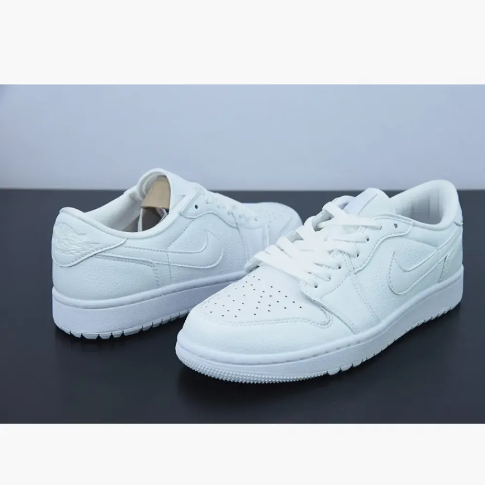 Air Jordan 1 Low Golf “Triple White”  DD9315-101