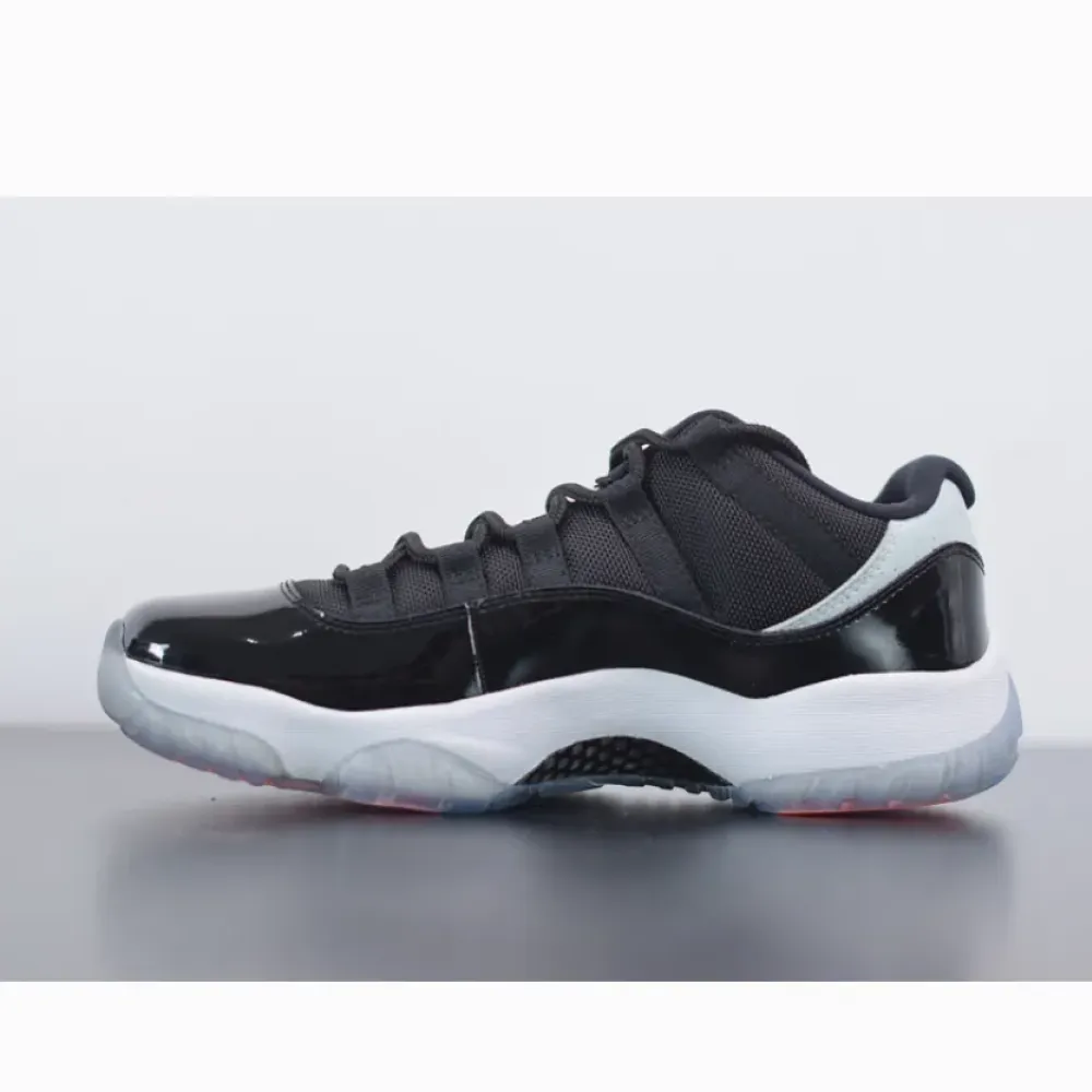 Air Jordan 11 Retro Low Black/Infrared 23-Pure Platinum  528895-023