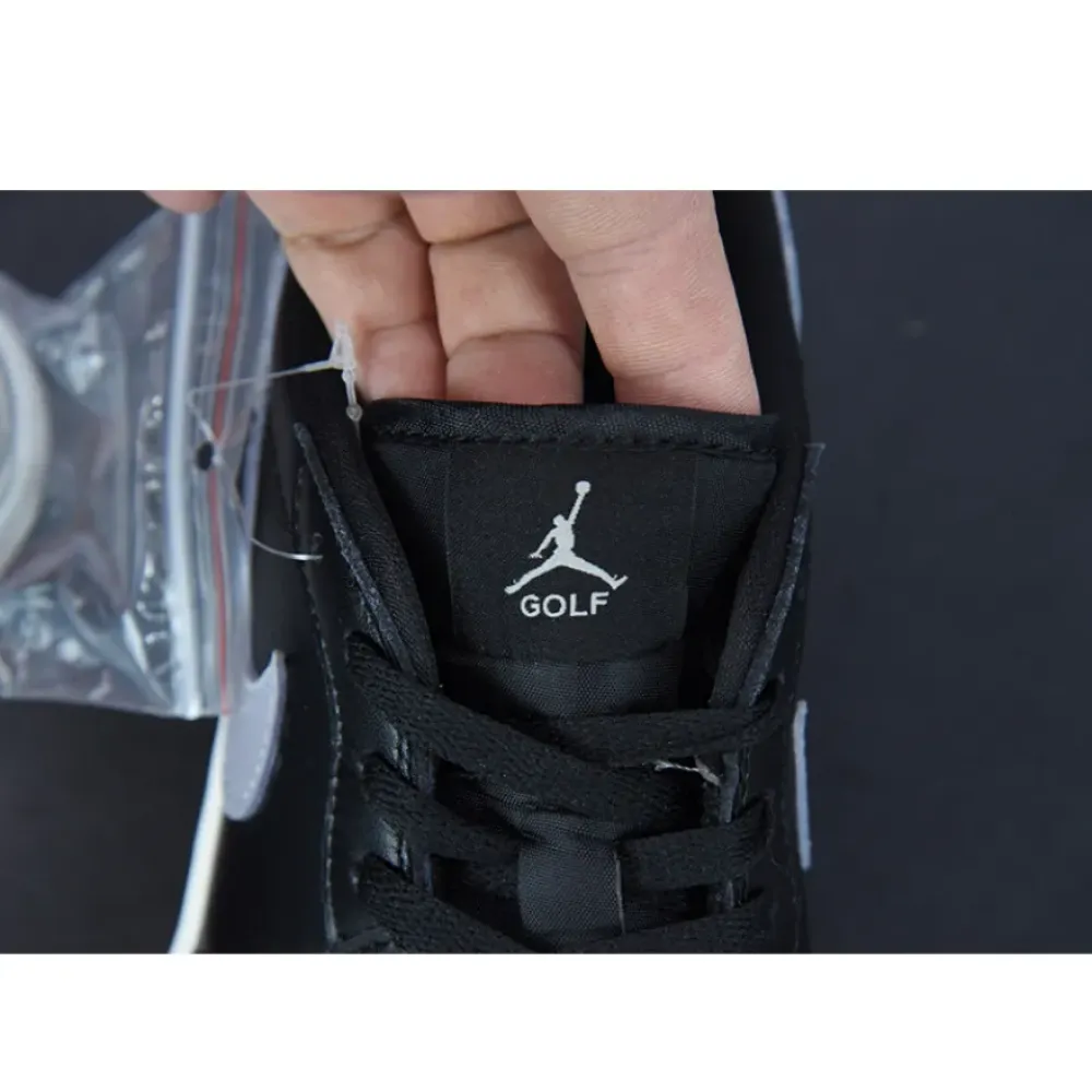 Air Jordan 1 Low Golf ‘Shadow’ Black/Sail-Medium Grey  DD9315-001