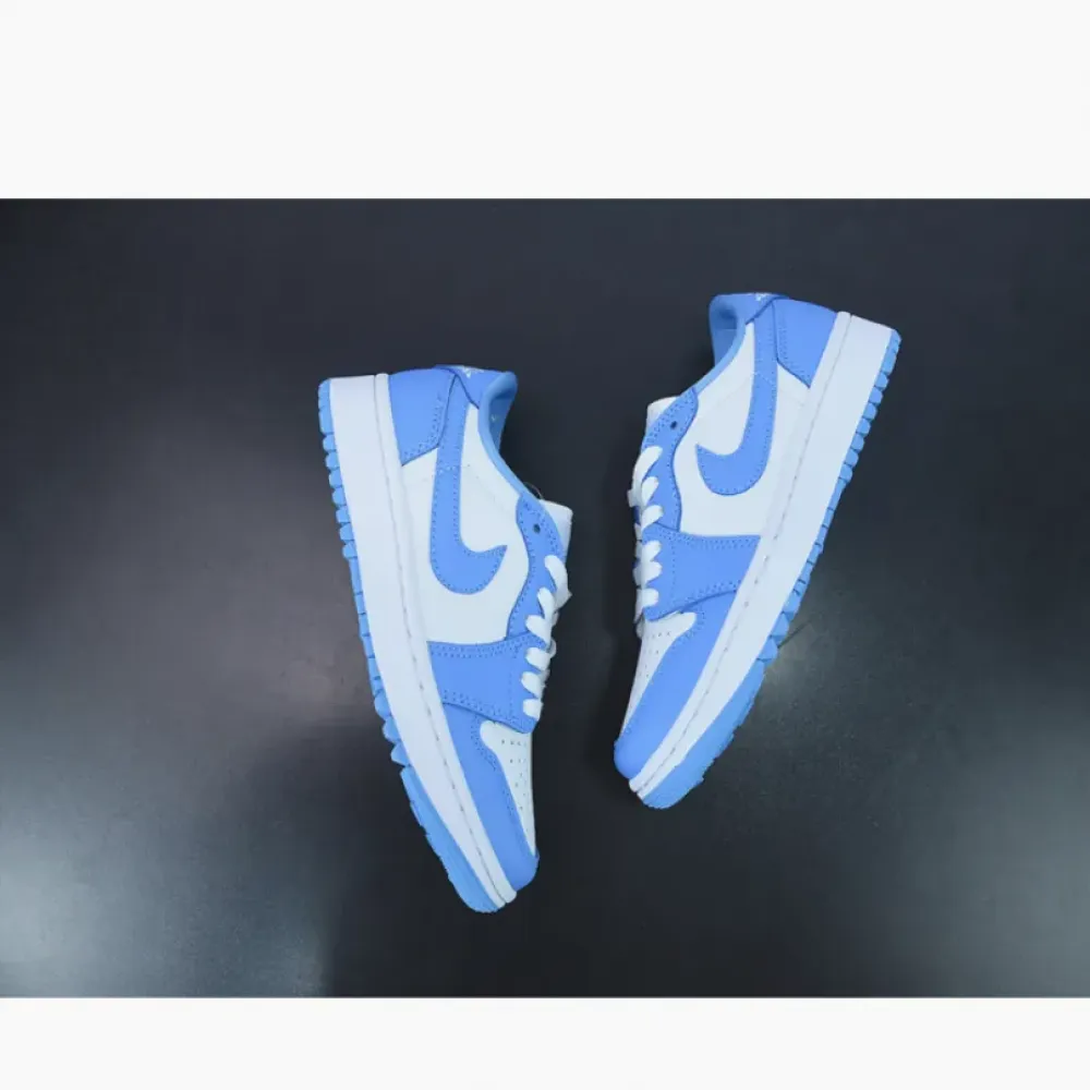 Air Jordan 1 Low Golf ‘UNC’ White/University Blue  DD9315-100