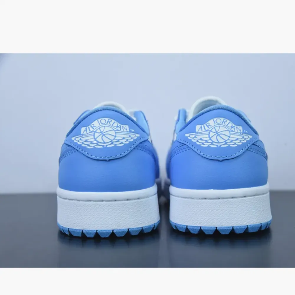 Air Jordan 1 Low Golf ‘UNC’ White/University Blue  DD9315-100