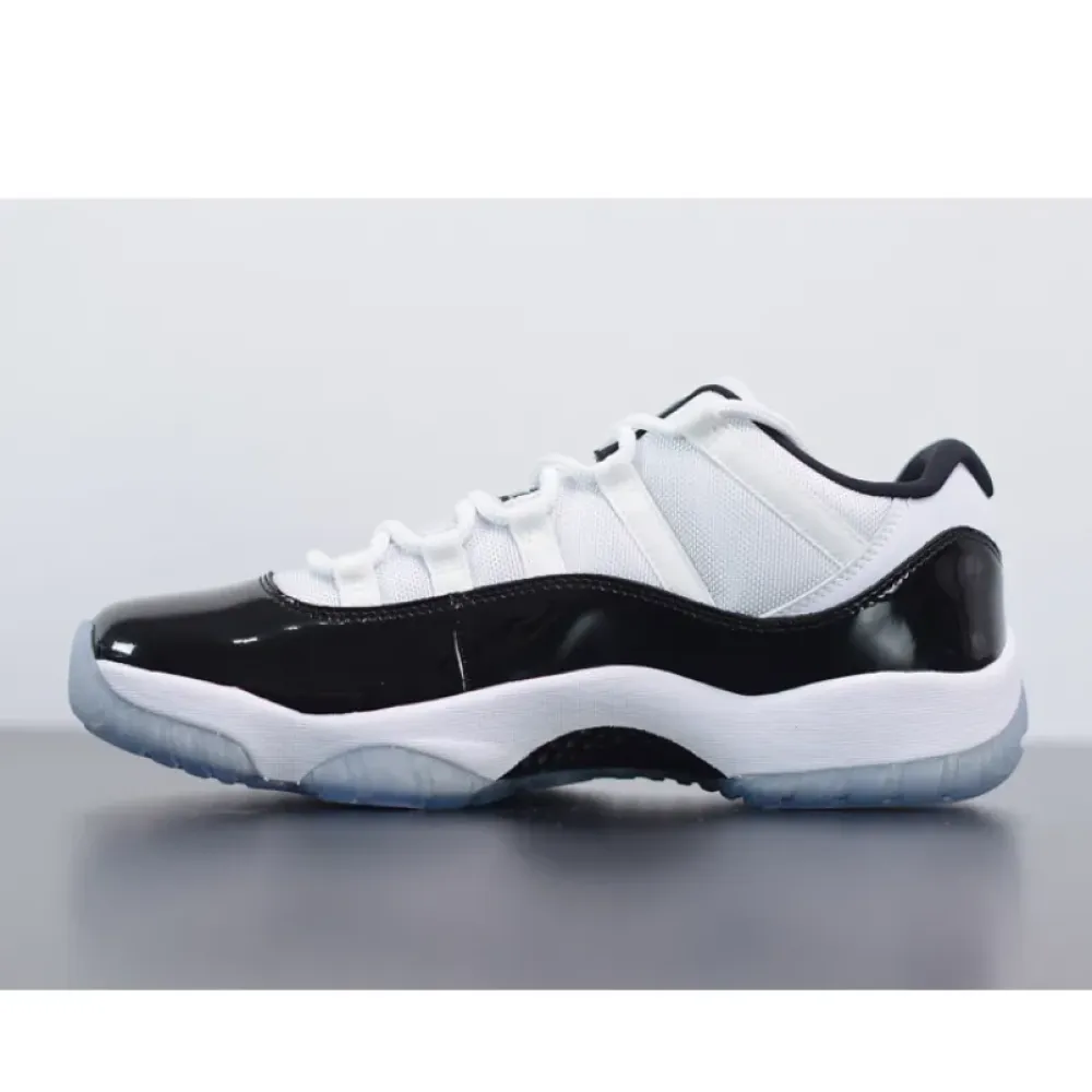 Air Jordan 11 Retro Low White/Black-Concord  528895-153