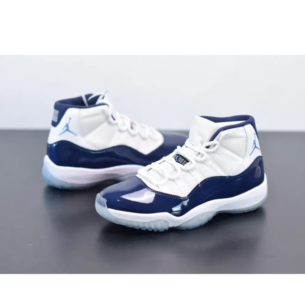 Air Jordan 11 Retro “Win Like ’82” White/Midnight Navy-University Blue 378037-123