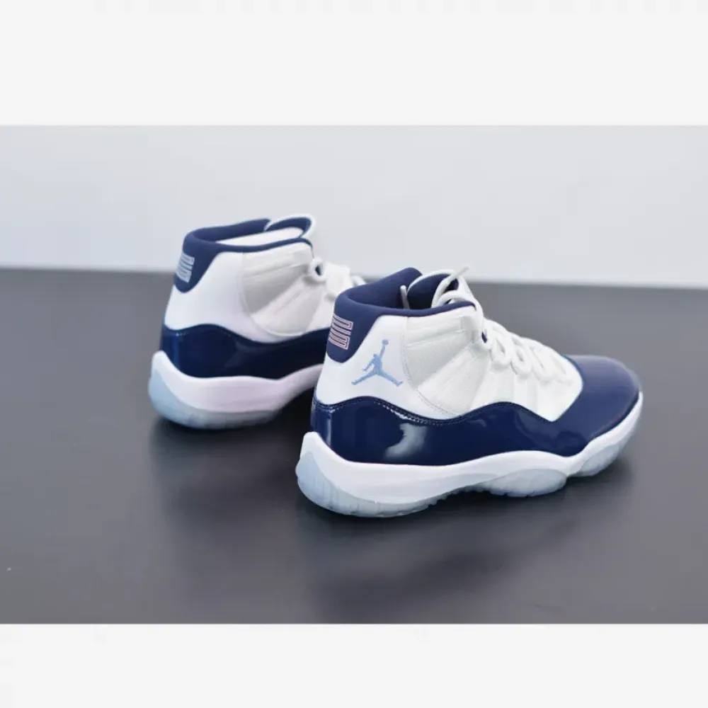 Air Jordan 11 Retro “Win Like ’82” White/Midnight Navy-University Blue 378037-123