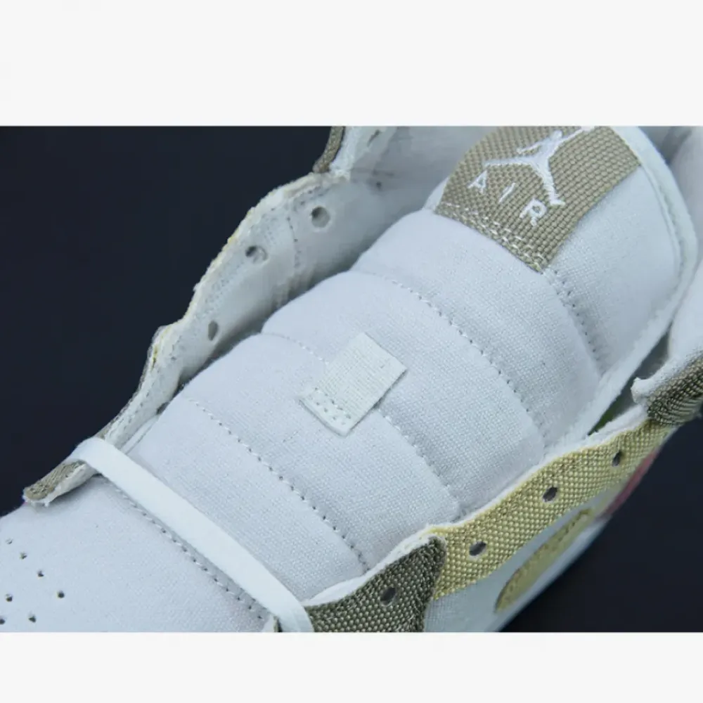 Air Jordan 1 Mid GS SE Pastel Vivid Green Grind  DJ0338-100