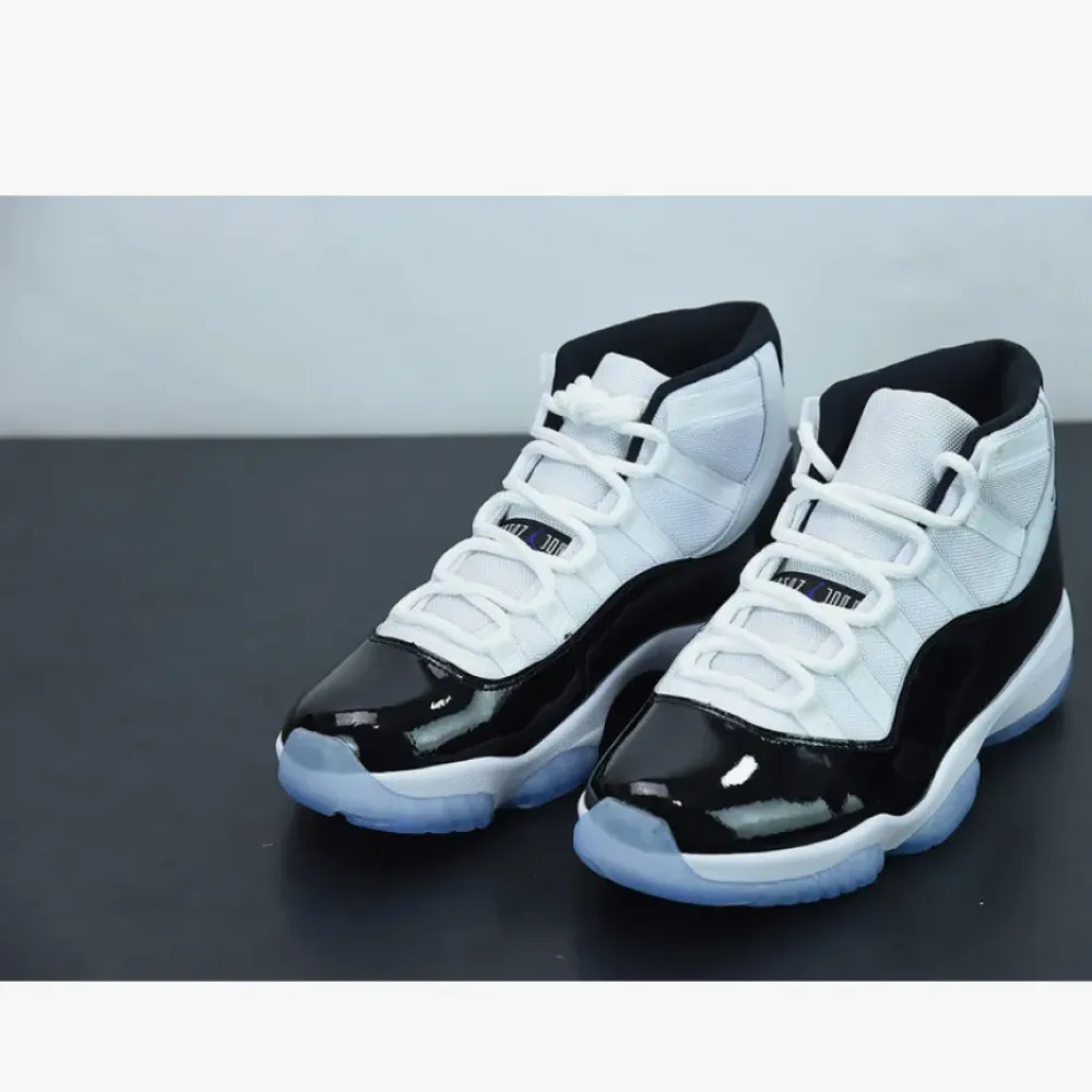 Air Jordan 11 Retro “Concord” White/Black/Dark Concord  378037-100