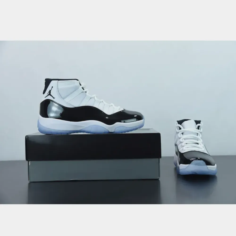 Air Jordan 11 Retro “Concord” White/Black/Dark Concord  378037-100