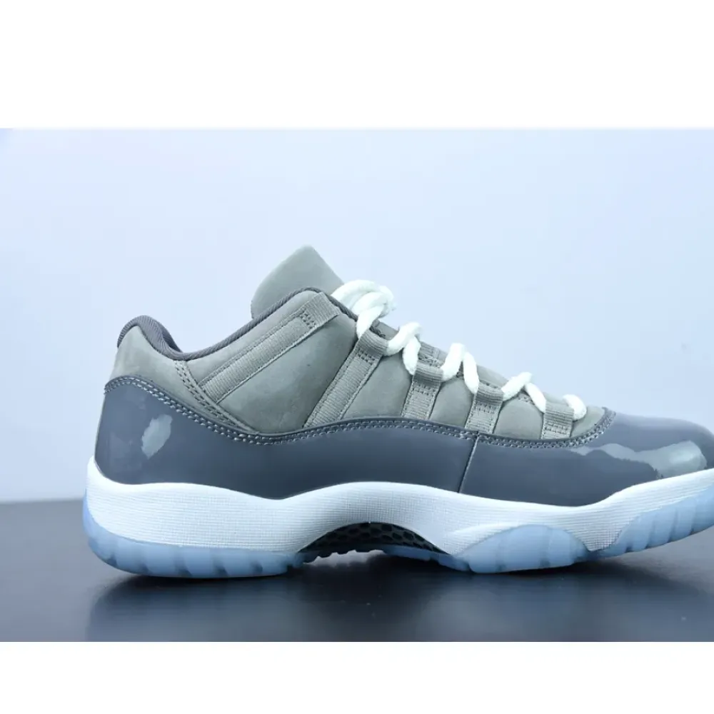 Air Jordan 11 Low “Cool Grey” Medium Grey/Gunsmoke-White  528895-003