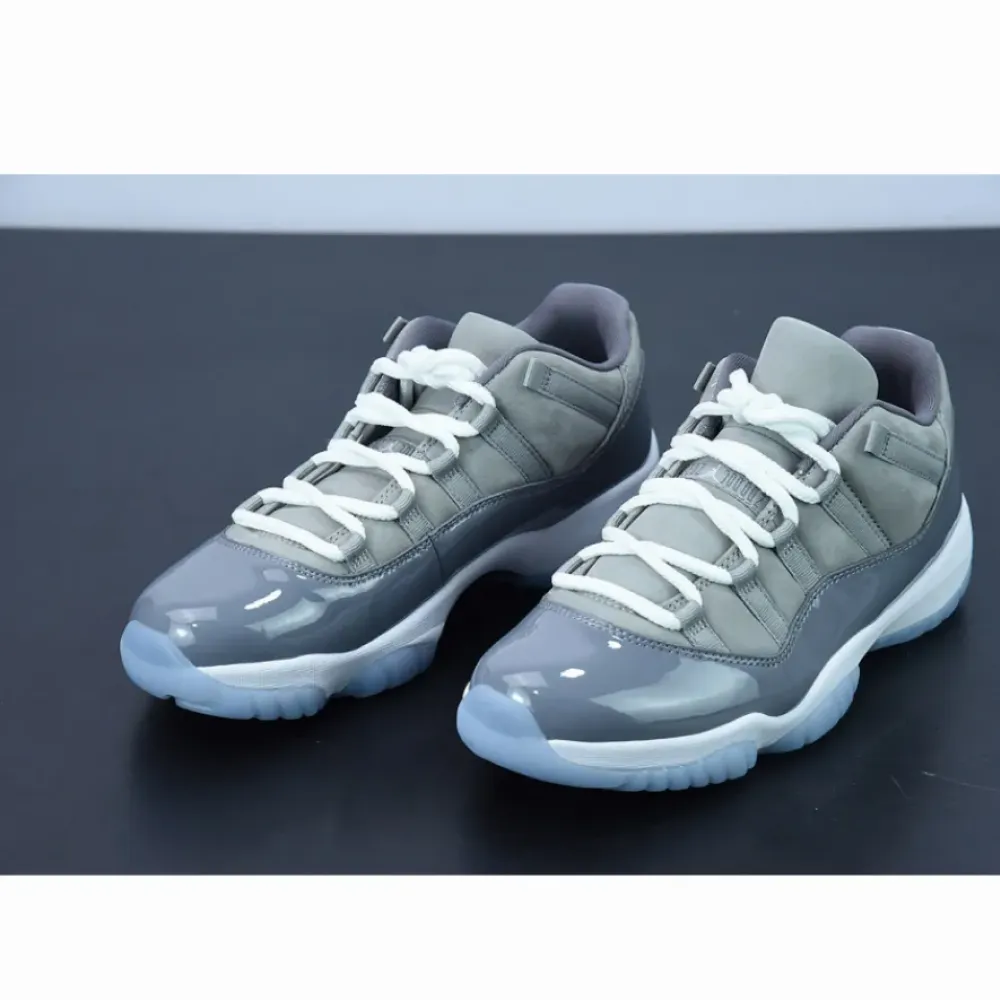 Air Jordan 11 Low “Cool Grey” Medium Grey/Gunsmoke-White  528895-003