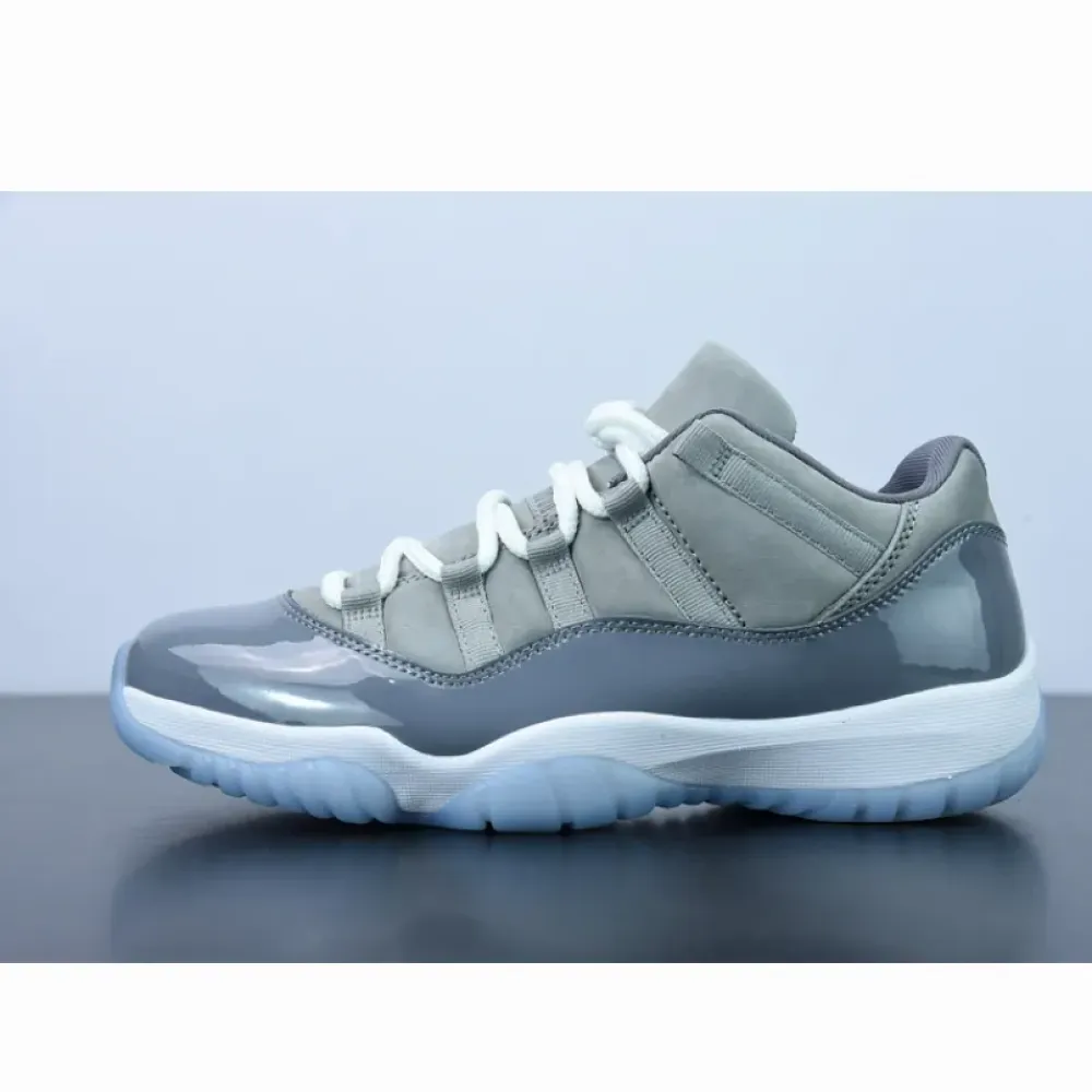 Air Jordan 11 Low “Cool Grey” Medium Grey/Gunsmoke-White  528895-003