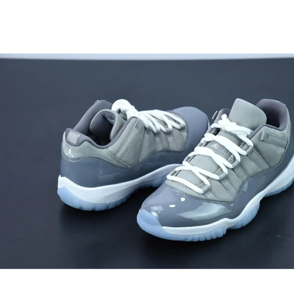 Air Jordan 11 Low “Cool Grey” Medium Grey/Gunsmoke-White  528895-003