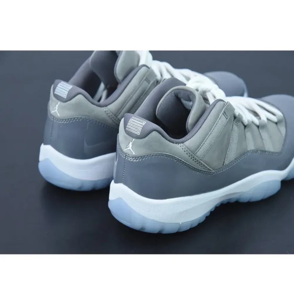 Air Jordan 11 Low “Cool Grey” Medium Grey/Gunsmoke-White  528895-003