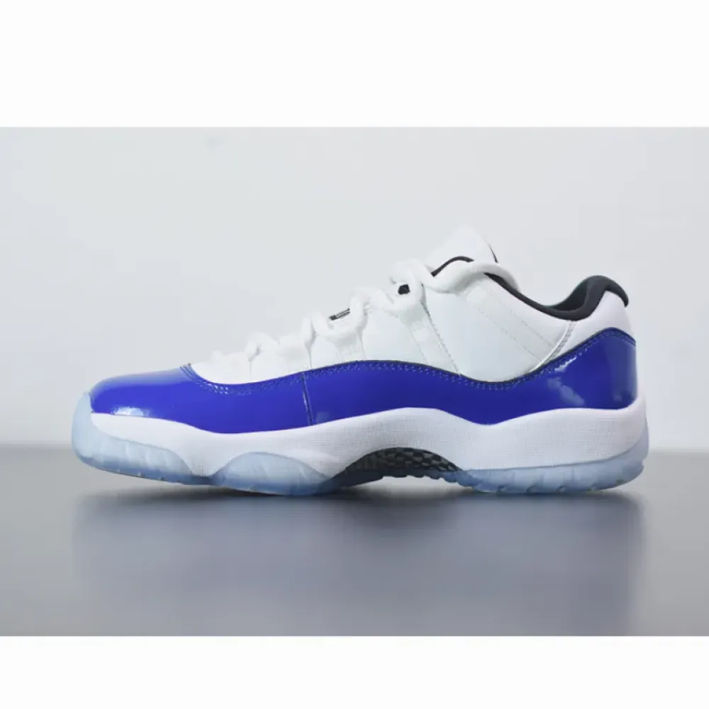 Air Jordan 11 Retro Low “Concord Sketch” White/Black-Concord  AH7860-100