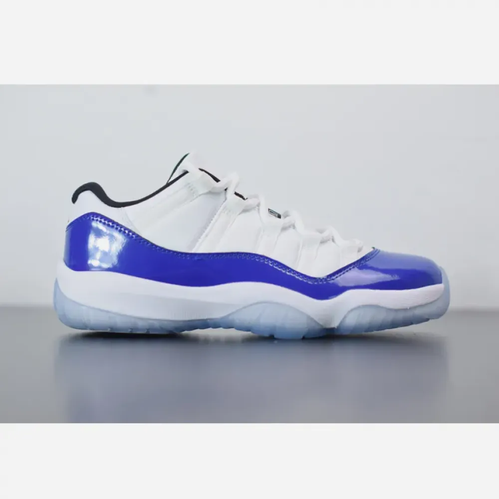 Air Jordan 11 Retro Low “Concord Sketch” White/Black-Concord  AH7860-100
