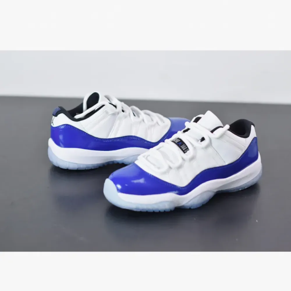Air Jordan 11 Retro Low “Concord Sketch” White/Black-Concord  AH7860-100