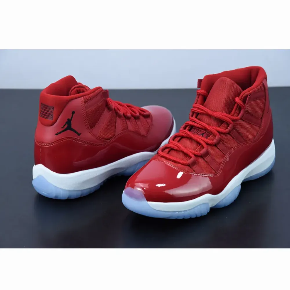 Air Jordan 11 Retro “Win Like 96” Gym Red/Black  378037-623