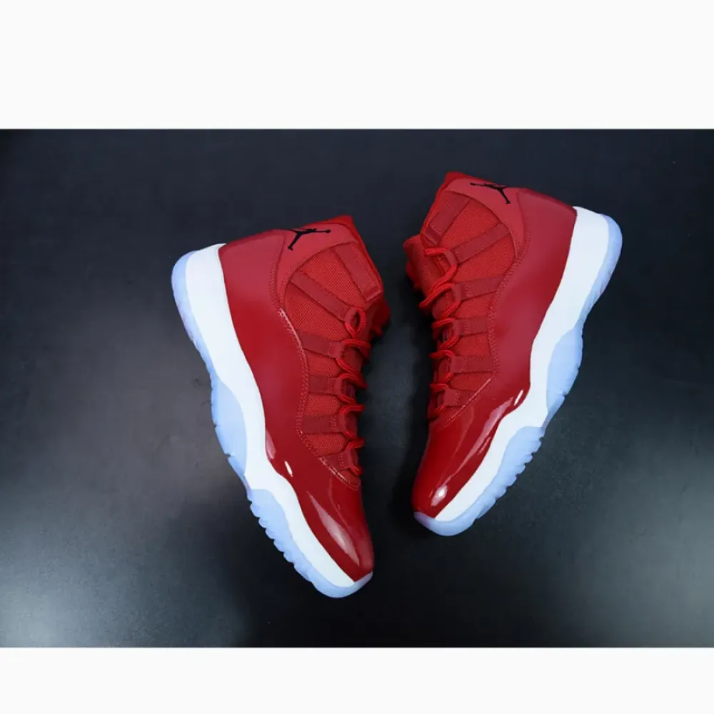 Air Jordan 11 Retro “Win Like 96” Gym Red/Black  378037-623