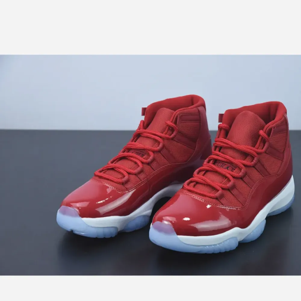 Air Jordan 11 Retro “Win Like 96” Gym Red/Black  378037-623