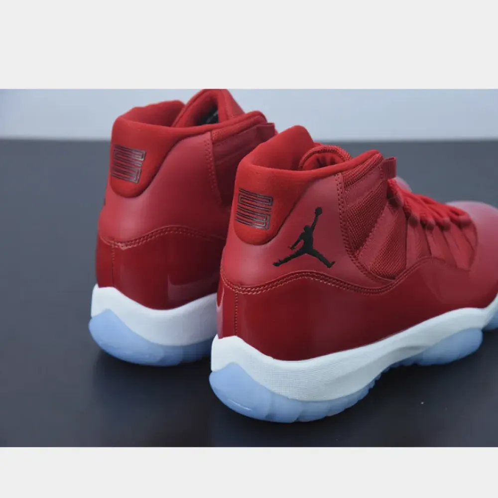 Air Jordan 11 Retro “Win Like 96” Gym Red/Black  378037-623