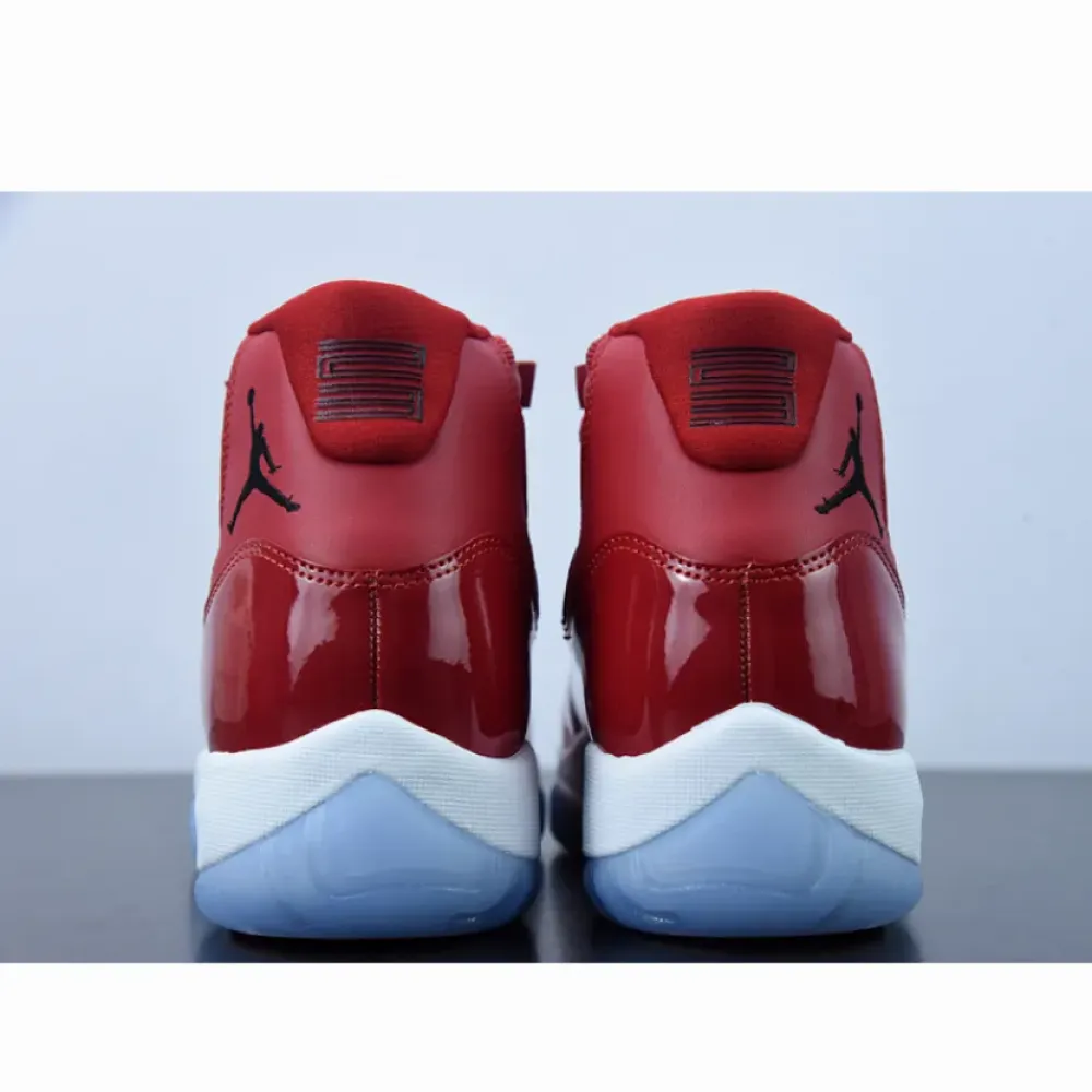 Air Jordan 11 Retro “Win Like 96” Gym Red/Black  378037-623