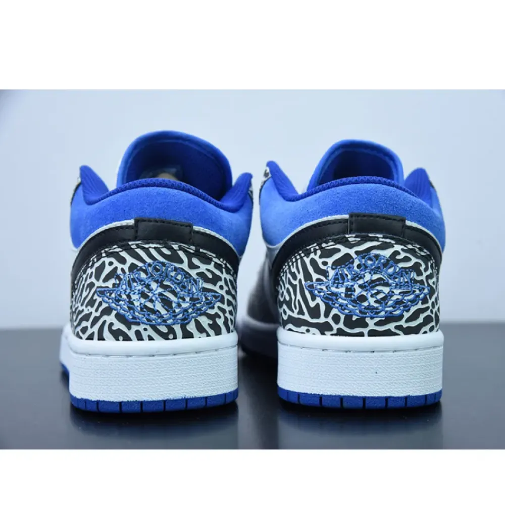 Air Jordan 1 Low True Blue White/Grey-Blue  DM1199-140
