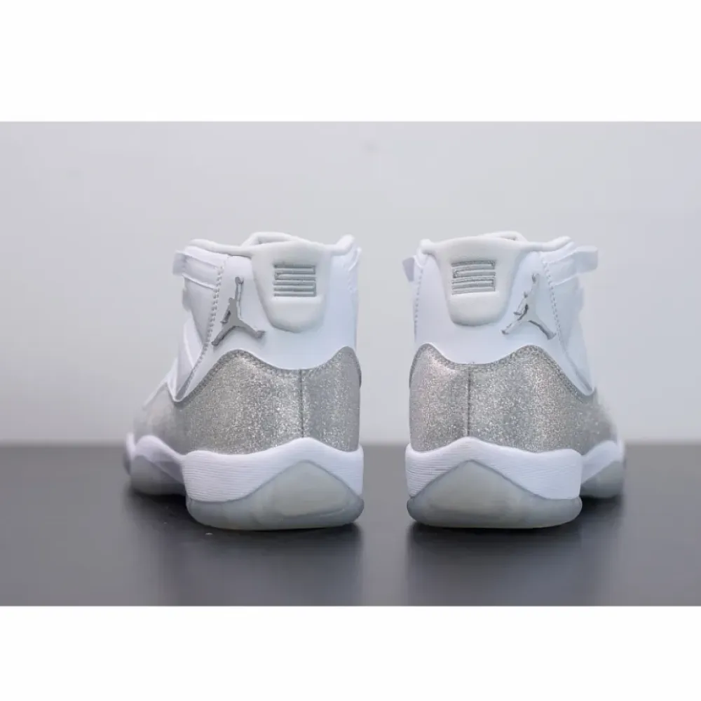 Air Jordan 11 WMNS White Metallic Silver  AR0715-100