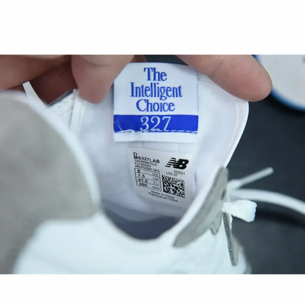New Balance 327 Grey White  MS327LAB