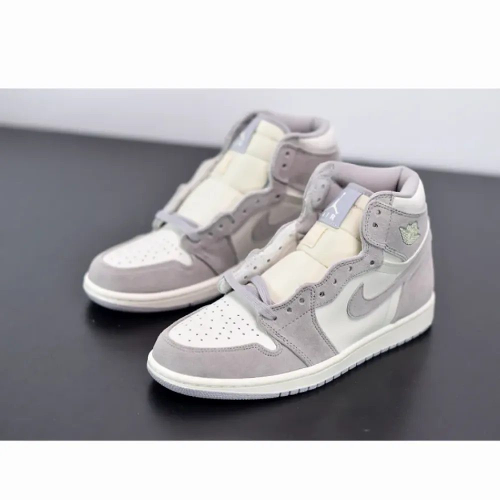 Air Jordan 1 High Premium Pale Ivory  AH7389-101