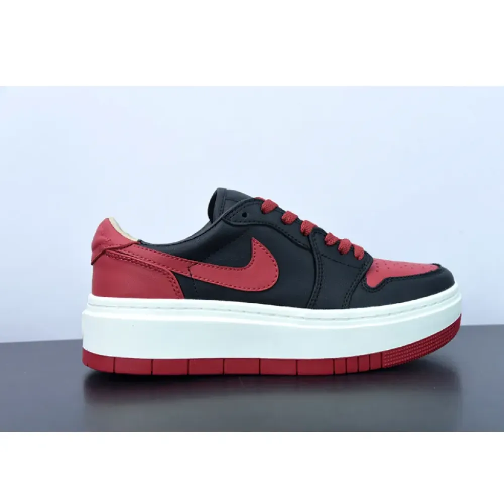Air Jordan 1 Elevate Low Bred Black/Red  DQ1823-006
