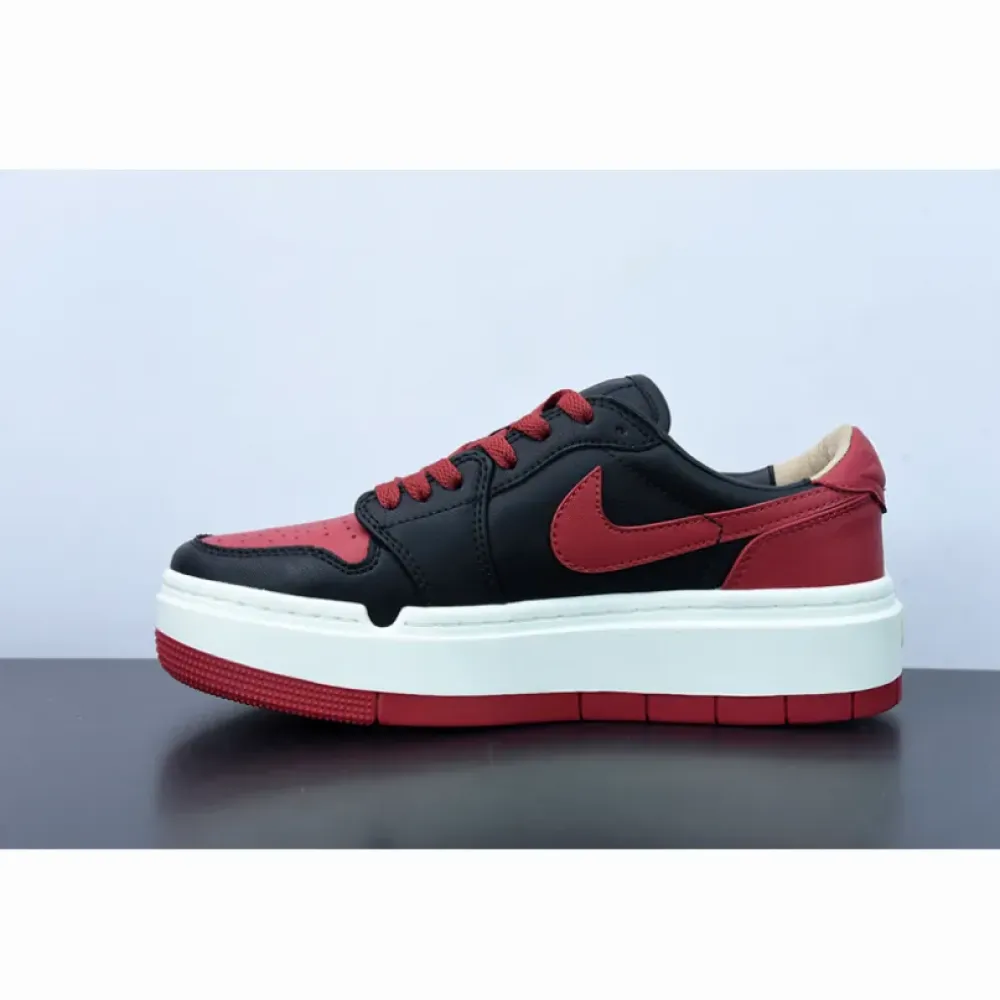 Air Jordan 1 Elevate Low Bred Black/Red  DQ1823-006