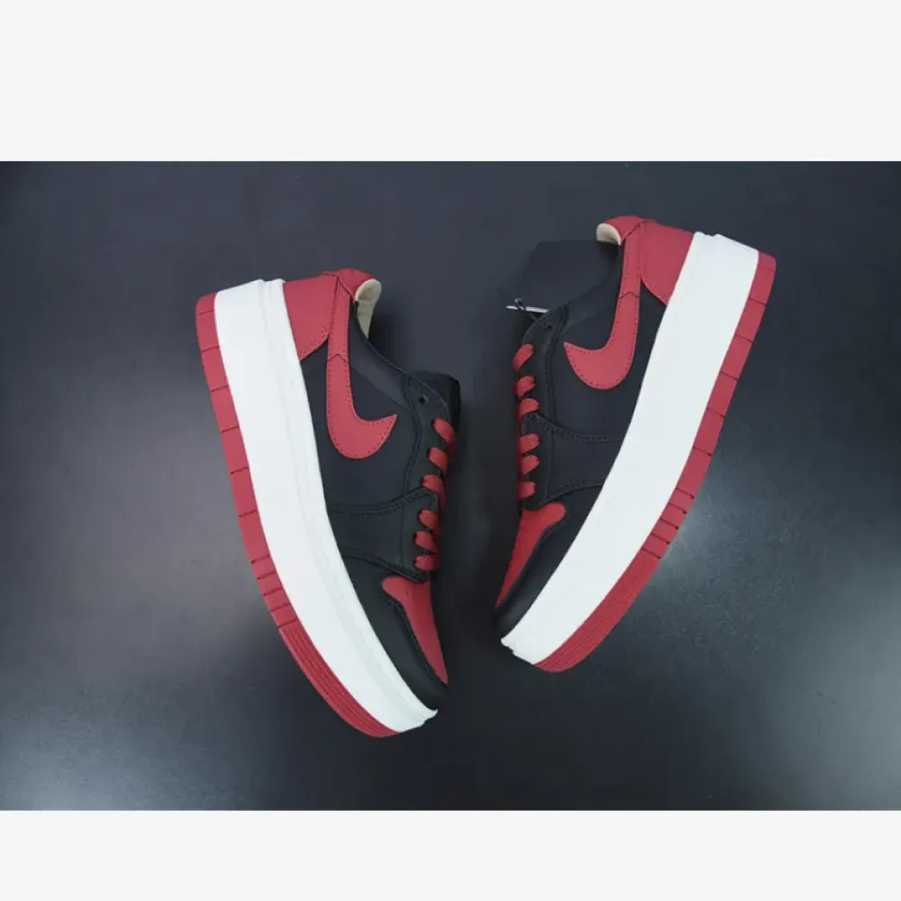 Air Jordan 1 Elevate Low Bred Black/Red  DQ1823-006