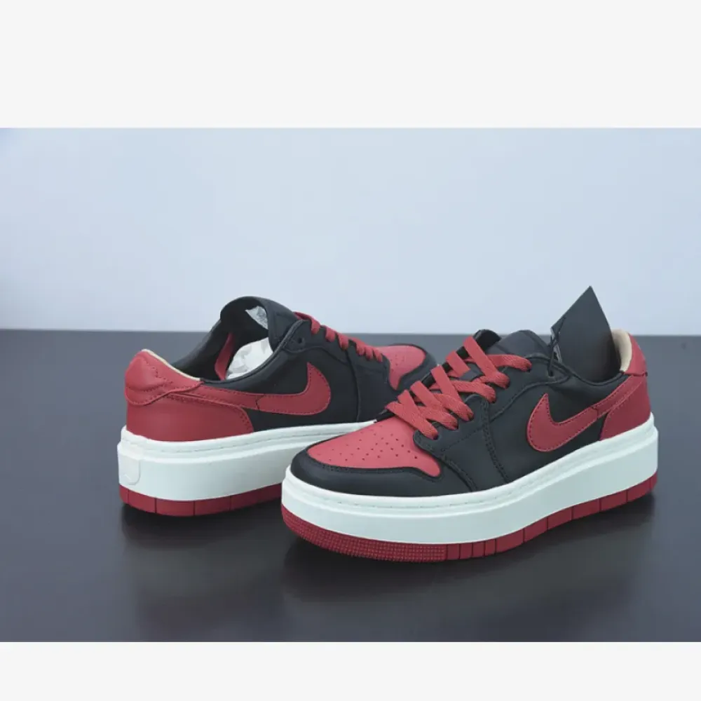 Air Jordan 1 Elevate Low Bred Black/Red  DQ1823-006