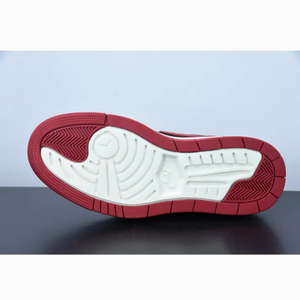 Air Jordan 1 Elevate Low Bred Black/Red  DQ1823-006