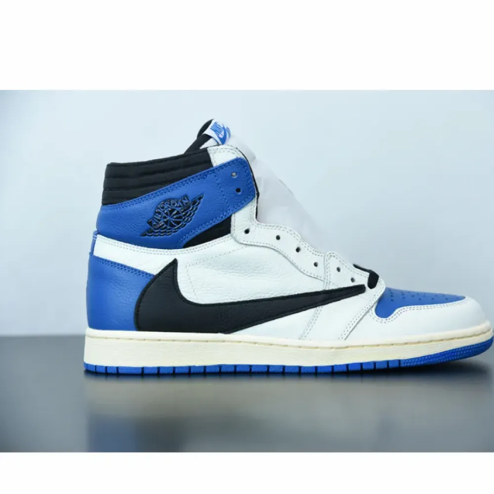 Travis Scott x Fragment x Air Jordan 1 High OG SP “Military Blue” DH3227-105