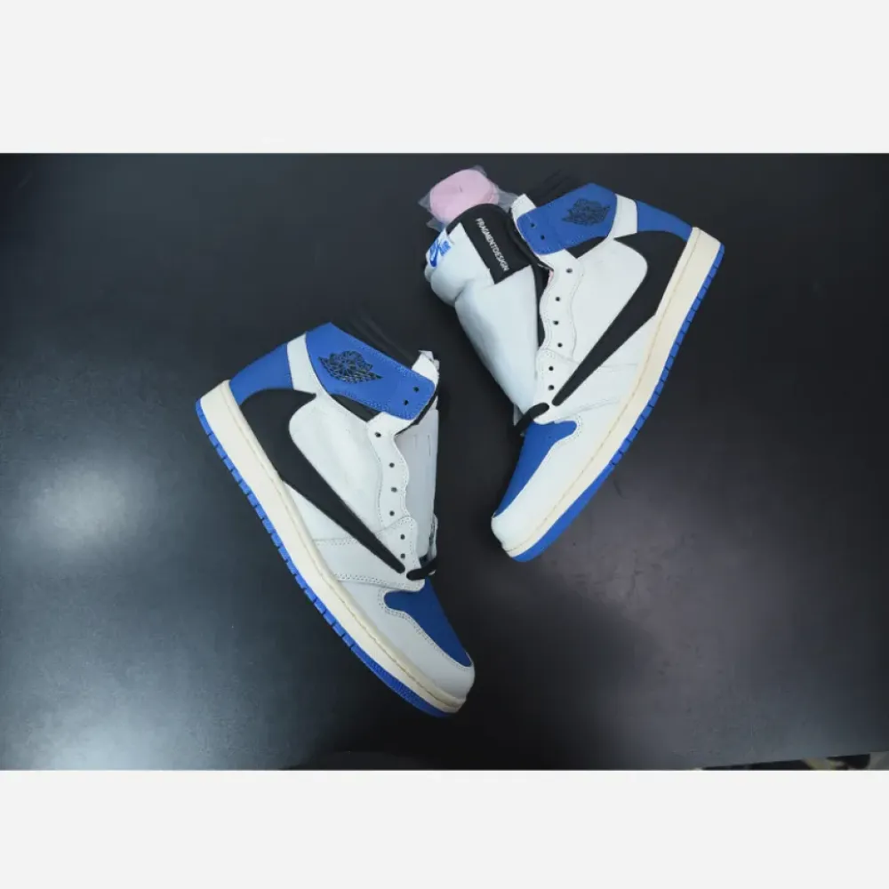 Travis Scott x Fragment x Air Jordan 1 High OG SP “Military Blue” DH3227-105