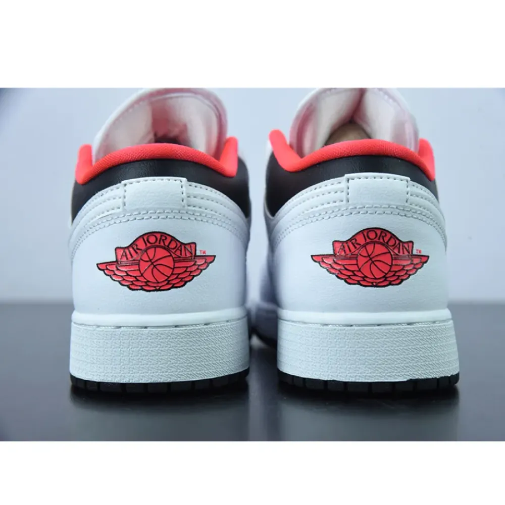 Air Jordan 1 Low GS ‘Chicago Home’ White Black Red  553560-160