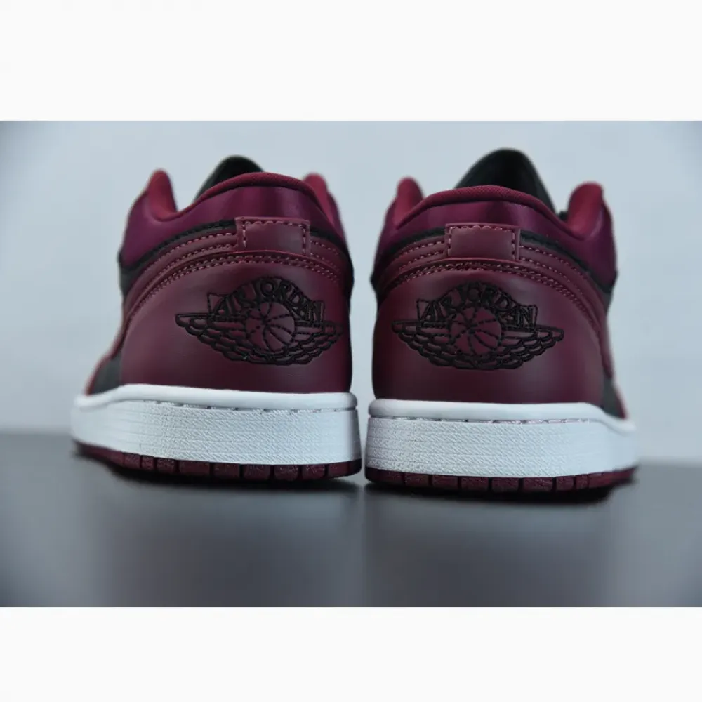 Air Jordan 1 Low Maroon Black  DB6491-600
